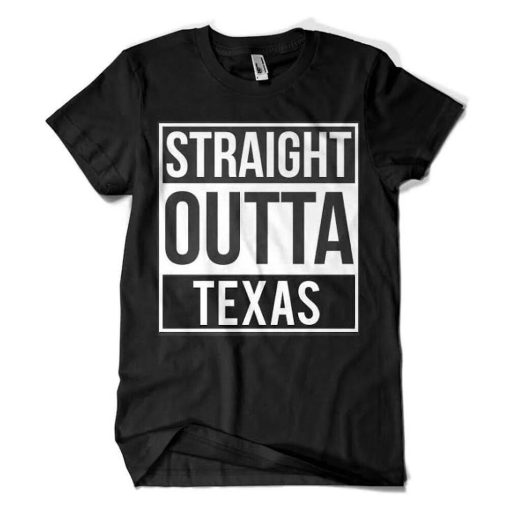 Straight Outta Texas Parody Shirt Texas Pride